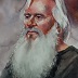 portrait of a Man with white beard